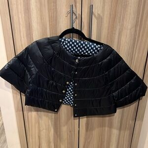 In good condition patrizia Pepe poncho cropped jacket